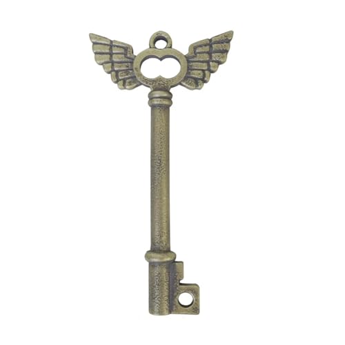 Esvinte Vintage Wall Sculpture Bronze Gold Key Wall Decor Antique