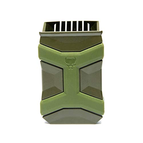 Universal Mag Carrier Gen 2, Single or Double Stack Mag Pouch, OWB or IWB Mag Holster, Ambidextrous, Mag Pouch for Belt, Fits Glock Sig Taurus S&W M&P Beretta Browning and More (OD Green)