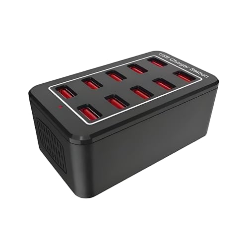 Estación de carga rápida USB 50W para hogar y lugar de trabajo
