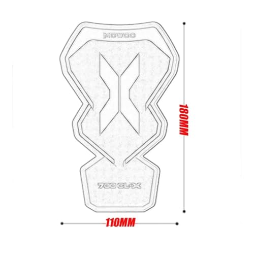 Kit Décalcomanies CFMOTO CLX700 Solution Réservoir Rayé et Coussinet de Grip Latéral - 5