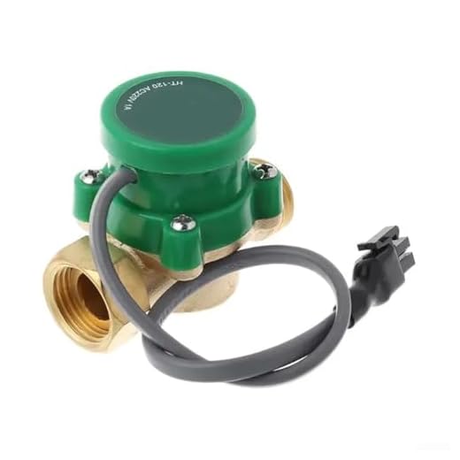 Feegow Bomba de calefacción central, bomba de circulación de agua fría y caliente, G1/5.1 cm-1/5.1 cm, circulador de agua de calefacción central de latón