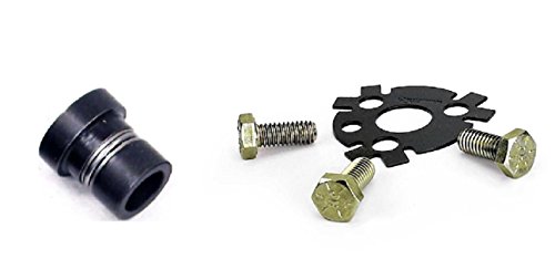 Roller Cam Button for Small Block Chevrolet Plus Cam Lock Plate for early 350 Chevrolet 5.7 5.7L V8 (Lock Plate/Button)