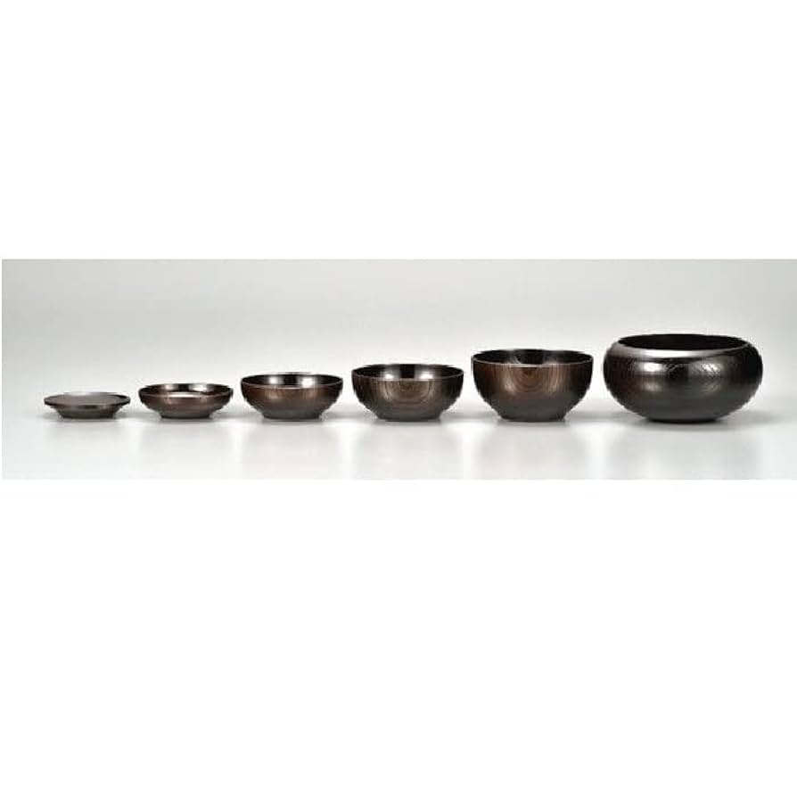 Amazon | 山中漆器 欅 応量器 黒摺 | 山中漆器 | 茶入・茶壺