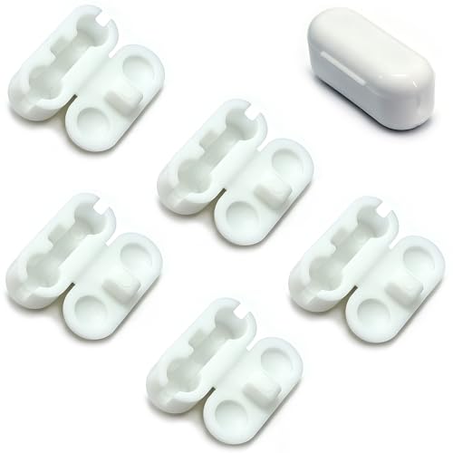 LIIMZII 5 Pcs Roller Blind Cord Connectors Clips, Replacement Pull Ball Chain Connector Fittings fits 4.5mm Window Roller, Vertical Blinds and Roman, Plastic Spares Repair Connector Parts