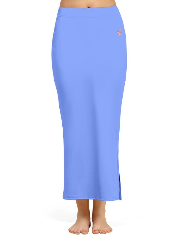 Image of TRENDMALLS Women's Polyester Spandex Stretchable Straight Saree Shapewear Petticoat for Women, Cotton Blended, Skirts for Women, Saree Shaper