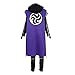 Aroinad Killer Seven Scissor Seven Costume Cosplay À Capuche Long Gilet Costume pour Mascarade Anime Photographie Exposition Carnaval