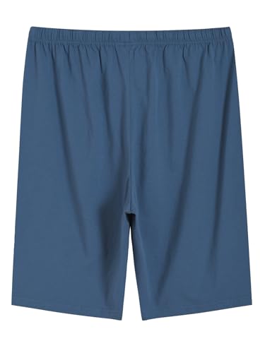 Image of Latuza Women's Knee Length Pajama Shorts Cotton Knit Bermuda Sleep Shorts