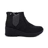 mysoft - Botín Ancho Especial - 25M749 para: Mujer Color: Negro Talla: 37