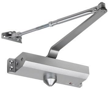 Tell Manufacturing DC100022 12644 Commerical Aluminum Door Closer, Grade 1, Size 4