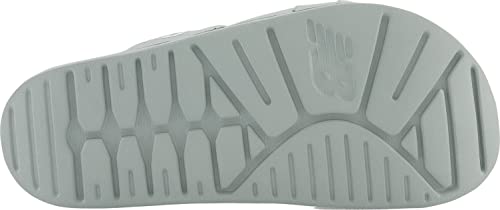 New Balance Women's 202 V2 Sandal, Light Aluminum/White/Silver Mink, 5