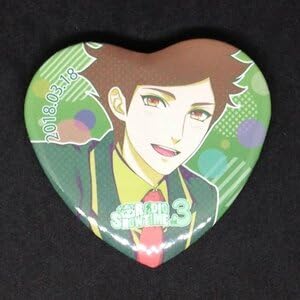 ♡ ボイフレ　壬生虎冴　缶バッジ Amazon | ボーイフレンド(仮) ハート型缶バッジ 壬生虎冴 柿原徹也