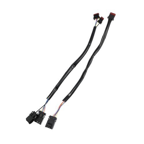 RATCHROLL 10" Handlebar CAN Bus Circuit Wire Extension Harness for Harley Softail Dynas Electra Glide Road Glide Sportster Handlebar Wire Extension Switch Wiring Harness Car Parts