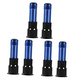 Mipcase 6 Stück Hand-Eierlampen-Inkubator Aluminiumlegierung Blau