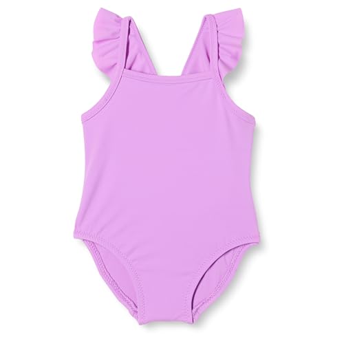 Image of Amazon Essentials Baby Girls' Ruffle One-Piece Swimsuit
