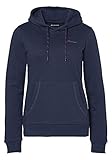 Kängurutasche vorn Chiemsee Kapuzensweatshirt mit Logodruck S Dark Denim New