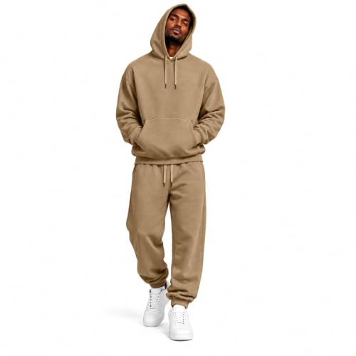 Sweatsuits for Men Oversized Jogging Sets Fall Running 2 Piece Outfit - image 1