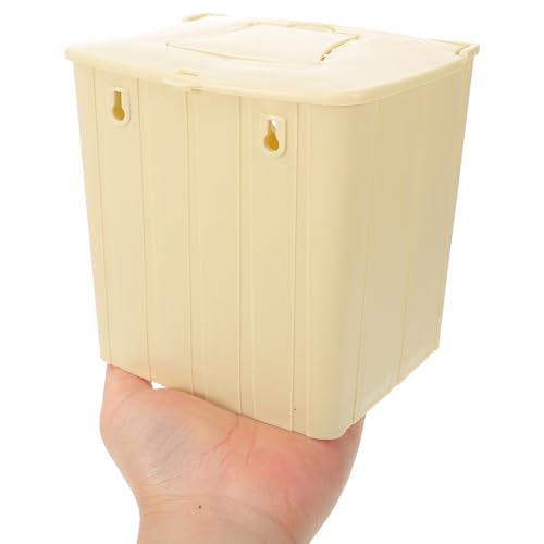 Image of balacoo 3 Pcs Bird Breeding Box Plastic Bird Nest Box with Hooks Hanging Nest for Finch Parrot Budgie Cockatiel 5.11 X 5.11 X 3.93 in for Cage Garden Yard Home
