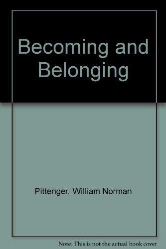 Becoming and Belonging 0819214809 Book Cover