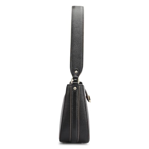 Image of Da Milano Leather Shoulder Bag for Women (00426A-OL)
