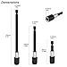 Magnetic Screwdriver Hex Adapter Quick Release Drill Bit Change Extension Set Batch Extender Self-lock Bar Chuck Nut Screw Tool(Bit Holder Set)
