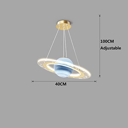 Chambre d'enfant lustre étoile avec abat-jour sphérique et luminaire terre suspendu