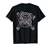 Black Pug Funny Peeking Pocket Puppy Dog Lover T-Shirt