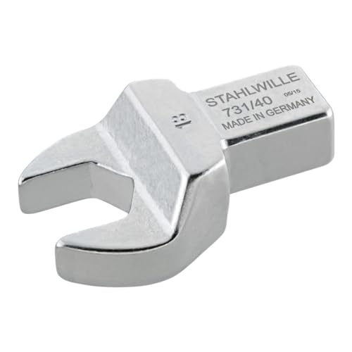 Stahlwille 731/40 Maul-Einsteckwerkzeuge, 22 mm für Werkzeugaufnahme, 14,5 x 18 mm, 58214022
