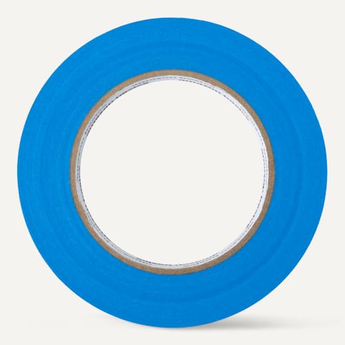 Image of Amazon Basics Blue Painters Tape, Protects Surfaces, Removes Easily, No Residue, 0.94 inch x 60-Yard, 4 Rolls