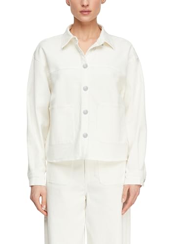 Comma 2179768 blouson en jean confortable veste mi-saison souple