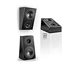 AUFBAU: Der 2 Wege Lautsprecher bietet einen Hochtöner und einen Tieftöner. Mit dem Passivlautsprecher genießt Du Musik mit einem Verstärker für Surround mit der Option auf 3D-Audioformate