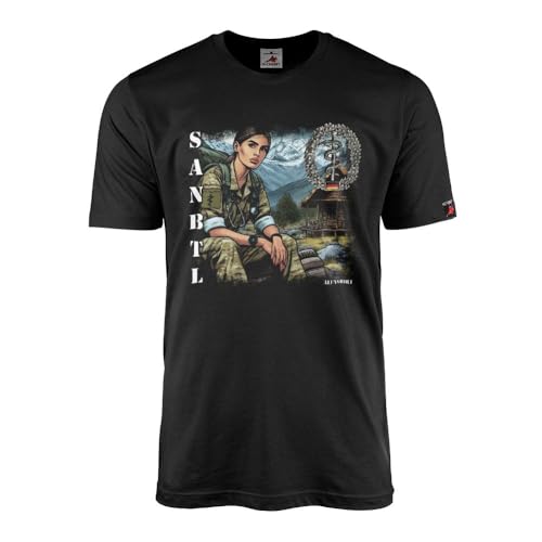 T-shirt de l'armée allemande original en coton Kaki taille M à XL