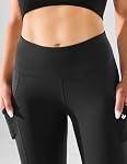 Yogaration Workout Leggings for Women with Pockets, High-Waisted Compression Gym Leggings, Non-See-Through Yoga Pants