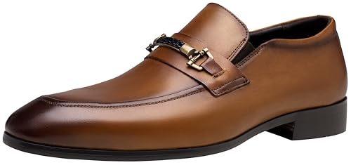 Image of Jousen Men's Penny Loafers Slip On Dress Business Shoes