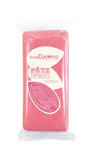 SCRAP COOKING Pâte d'Amande Rose, 200 g