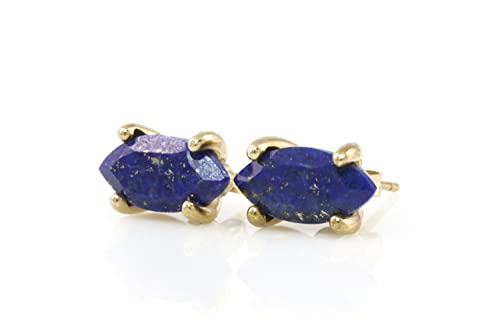 Boucles d'oreilles en or et pierre naturelle pour un style quotidien unique