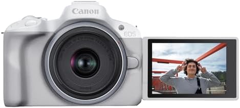 Canon EOS R50 Mirrorless Camera RF-S18-45mm F4.5-6.3 is STM Lens Kit - view 6