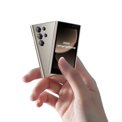 YOHOPE Mini-Smartphone 3G Klein Smartphone für Kinder 3 Zoll HD Bildschirm 2GB RAM+16GB Kompakt WiFi Handy ohne Vertrag (Gold)
