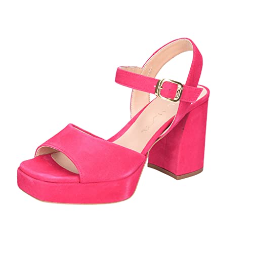 Unisa Sandaletten über 50 mm gl. Boden Gr.41, Rot