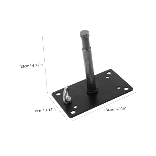 Image of MERRYHAPY Photography Ceiling Mount Bracket 12cm Heavy Duty Wall Plate for Studio Lights Softbox Mounting Kit Compatible with Lighting Equipment for Photo Video Studios