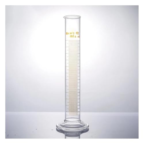 Éprouvette graduée de 500 ml à base ronde en verre pour des dosages nets