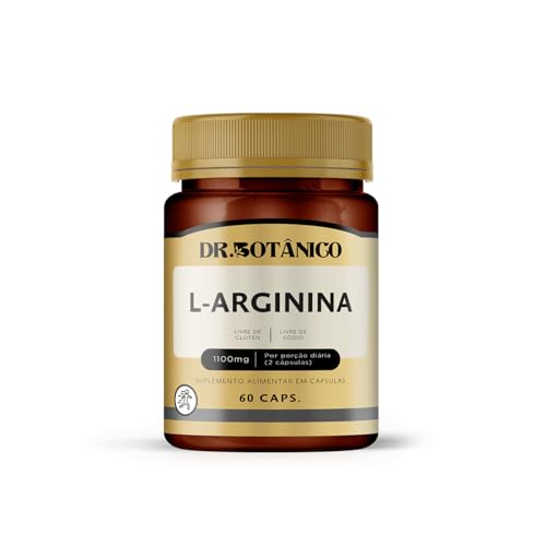 Loja Produto Arginina 20 L ARGININA 1.100MG 60 CAPSULAS DR. BOTANICO