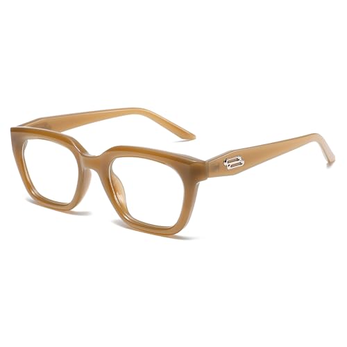 Image of Cyxus Blue Light Blocking Glasses Women Men TR90 Square Chunky Frame Computer Gaming Party 8237