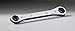 Ratcheting Wrench, Head Size 1/2 x 3/8 in