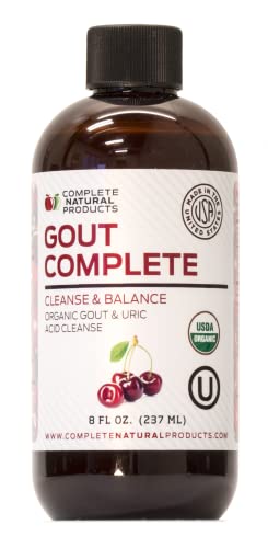 Complete Natural Products Uric Acid Complete - 8oz Liquid Supplement to Support Uric Acid Cleanse,...