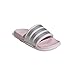 adidas Women's Adilette Comfort 2.0, Almost Pink/Silver Metallic/Almost Pink, 7