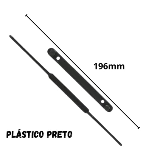 TN Office - GRAMPO TRILHO PLASTICO COM 50 JOGOS PRETO - TN OFFICE