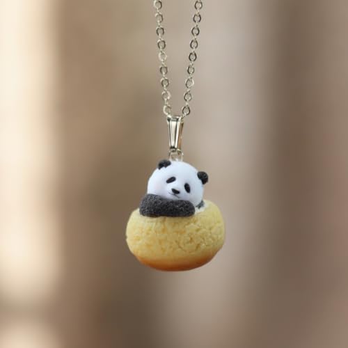Collier pendentif mignon doré parfait pour le look du collège - 2