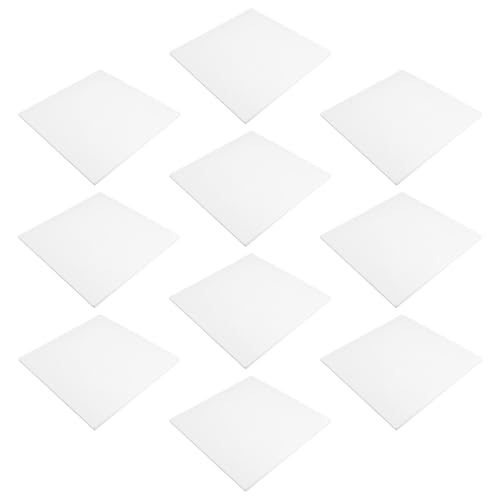 Planches à gâteau blanches en papier épais support carré stable CANIGHT