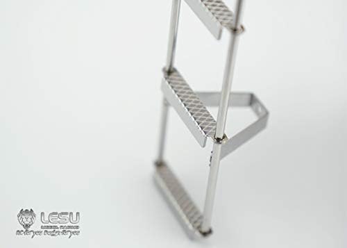 Lesu Metal Dump Ladder for 1/14 Rc Truck Tractors Car DIY Upgrade Part