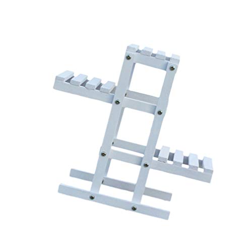 Suporte para plantas de madeira Besportble, suporte para vaso de flores de 3 andares, prateleira de